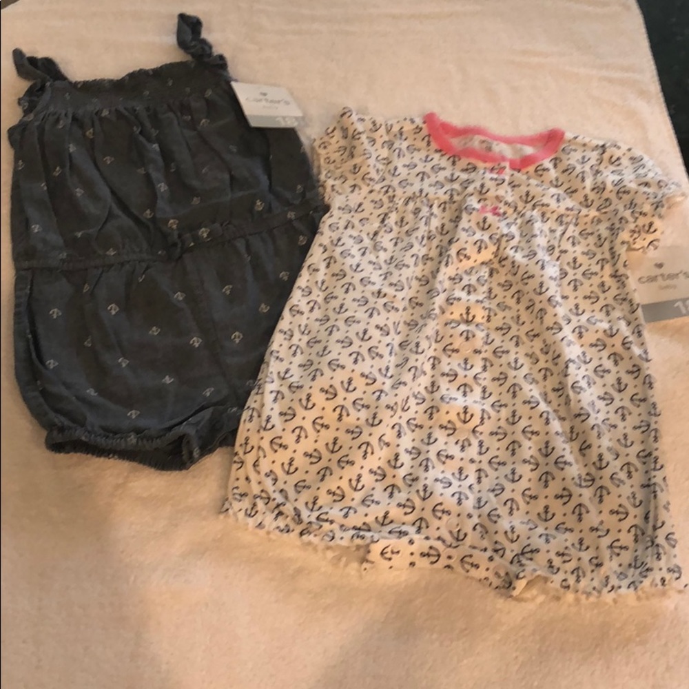 Carter’s nautical jumper set